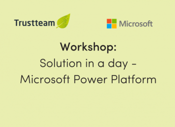 Workshop: Solution in a day - Met het Microsoft Power Platform